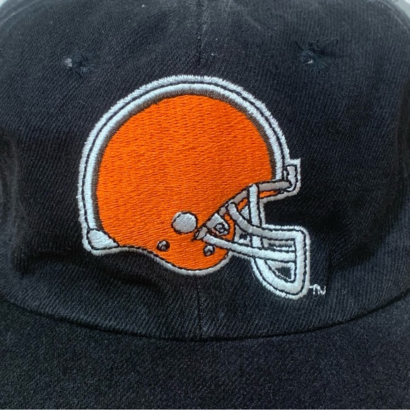 Brand New With Tags Vintage NFL Cleveland Browns Logo AJD Cap Adjustable Strap - Picture 2 of 8